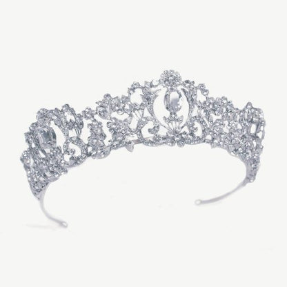 【正規品】Ivory & Co. アイボリー・アンド・コー Millicent ミリセント ブライダルティアラ クリスタル シルバー 結婚式 アクセサリー (IC-T10)【結婚式　アクセサリー　ティアラ　ヘッドドレス　ヘアアクセサリー】