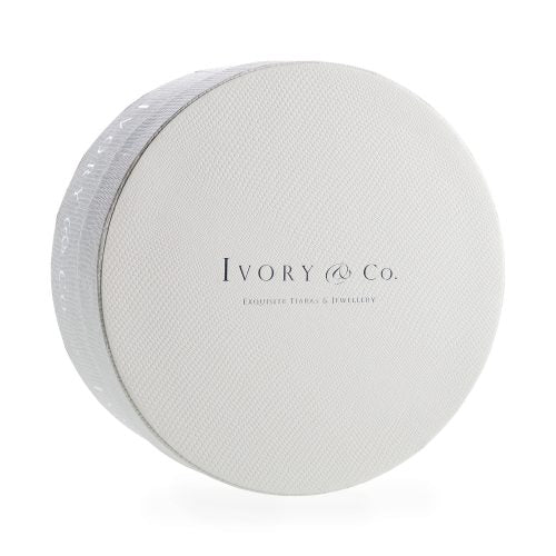 【正規品】Ivory & Co. アイボリー・アンド・コー Hepburn ヘップバーン ブライダルティアラ クリスタル シルバー 結婚式 アクセサリー (IC-T13)【結婚式　アクセサリー　ティアラ　ヘッドドレス　ヘアアクセサリー】