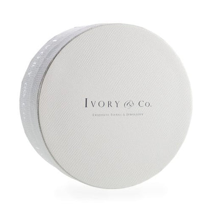 【レンタル】Ivory & Co. アイボリー・アンド・コー Hepburn ヘップバーン ブライダルティアラ クリスタル シルバー 結婚式 アクセサリー (IC-T13-R)【結婚式　アクセサリー　ティアラ　ヘッドドレス　ヘアアクセサリー】