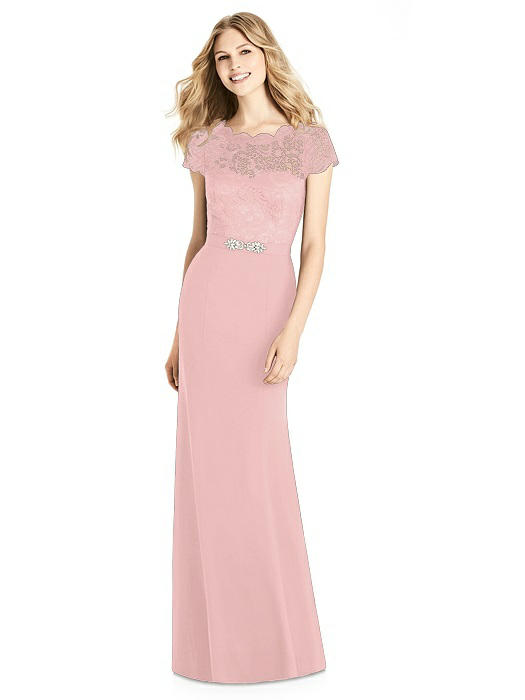 JP1001 ジェニーパッカム Jenny Peckham ブライズメイド 半袖 レース ロングドレス 9色 【結婚式 ブライズメイド アッシャー オーダーメイド】