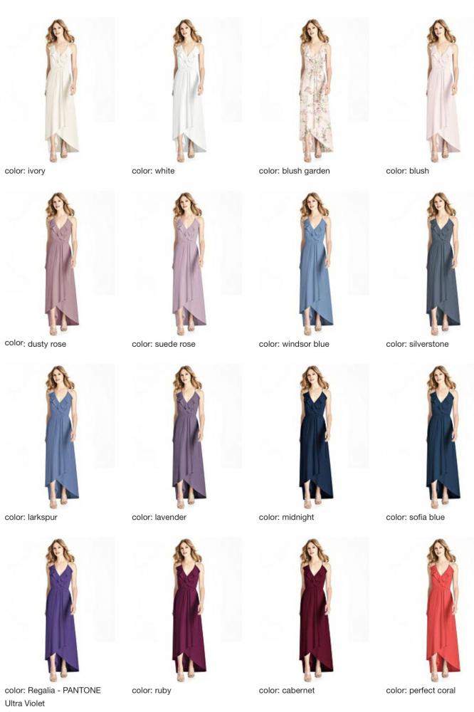 JP1006 Jenny Packham ジェニーパッカム ブライズメイド ロングドレス 70色 【結婚式 ブライズメイド アッシャー オーダーメイド】