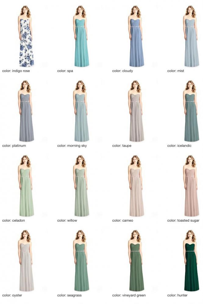 JP1008 Jenny Peckham ジェニーパッカム ブライズメイド ロングドレス 81色 【結婚式 ブライズメイド アッシャー オーダーメイド】