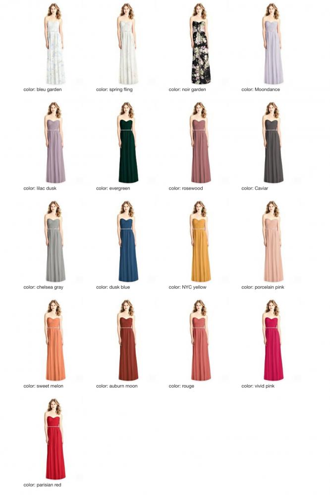 JP1008 Jenny Peckham ジェニーパッカム ブライズメイド ロングドレス 81色 【結婚式 ブライズメイド アッシャー オーダーメイド】