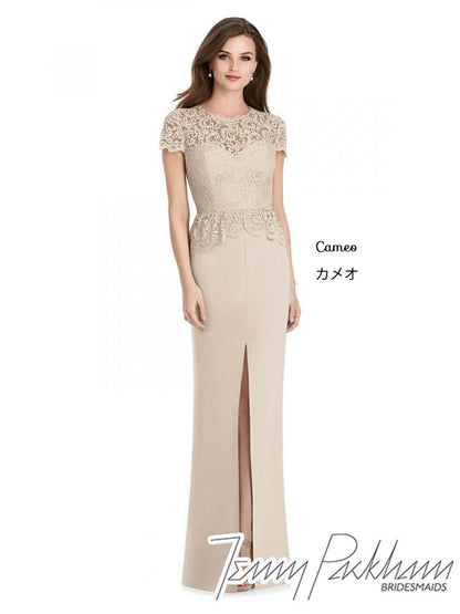 JP1012 Jenny Packham ジェニーパッカム ブライズメイド レース ロングドレス 8色 【結婚式 ブライズメイド アッシャー オーダーメイド】
