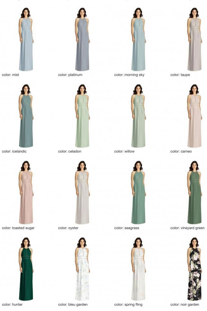 JP1023 Jenny Packham ジェニーパッカム ブライズメイド ロングドレス 79色 【結婚式 ブライズメイド アッシャー オーダーメイド】