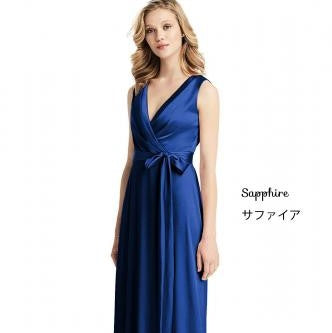 JP1026 Jenny Packham ジェニーパッカム ブライズメイド サテン ロングドレス 40色 【結婚式　ブライズメイド　アッシャー　オーダーメイド】