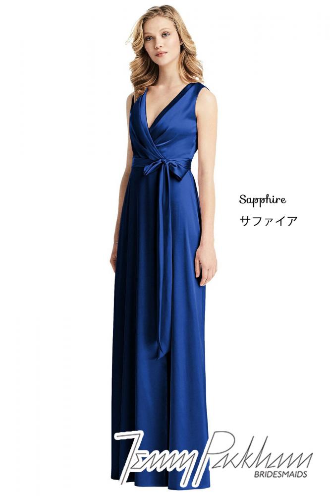 JP1026 Jenny Packham ジェニーパッカム ブライズメイド サテン ロングドレス 40色 【結婚式　ブライズメイド　アッシャー　オーダーメイド】