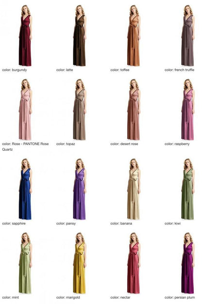 JP1026 Jenny Packham ジェニーパッカム ブライズメイド サテン ロングドレス 40色 【結婚式 ブライズメイド アッシャー オーダーメイド】