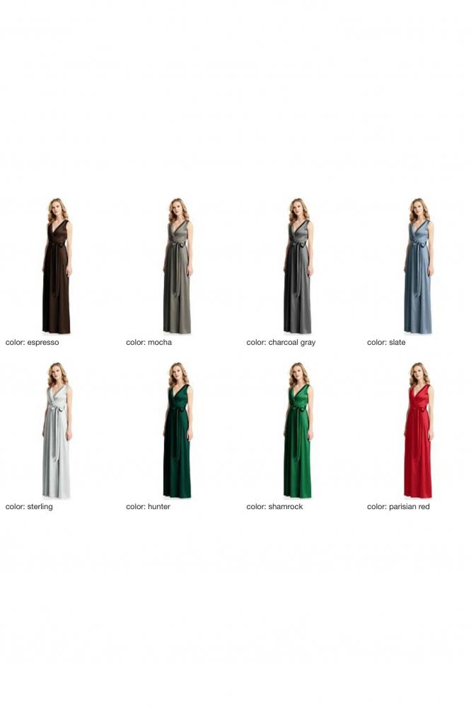 JP1026 Jenny Packham ジェニーパッカム ブライズメイド サテン ロングドレス 40色 【結婚式　ブライズメイド　アッシャー　オーダーメイド】