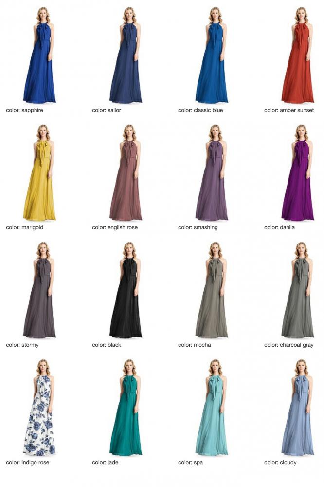 JP1029 Jenny Packham ジェニーパッカム ブライズメイド ホルターネック ロングドレス 79色 【結婚式 ブライズメイド アッシャー オーダーメイド】