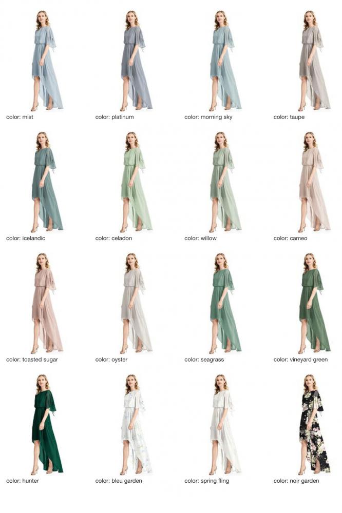 JP1031 Jenny Packham ジェニーパッカム ブライズメイド ドレス 79色 【結婚式 ブライズメイド アッシャー オーダーメイド】