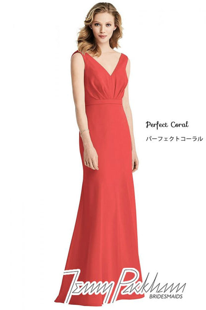 jp1032 ジェニーパッカム ブライズメイド ロングドレス 43色 【結婚式 ブライズメイド アッシャー オーダーメイド】