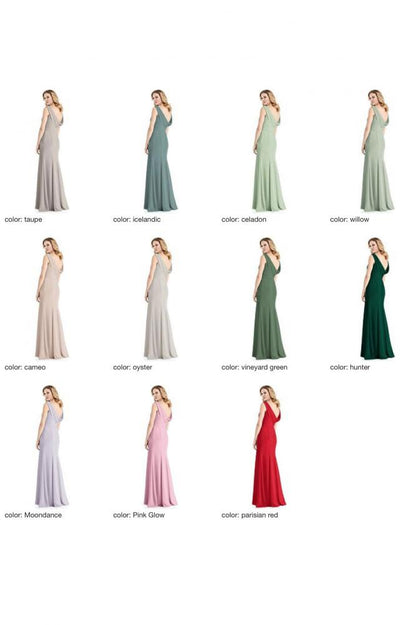 jp1032 ジェニーパッカム ブライズメイド ロングドレス 43色 【結婚式 ブライズメイド アッシャー オーダーメイド】