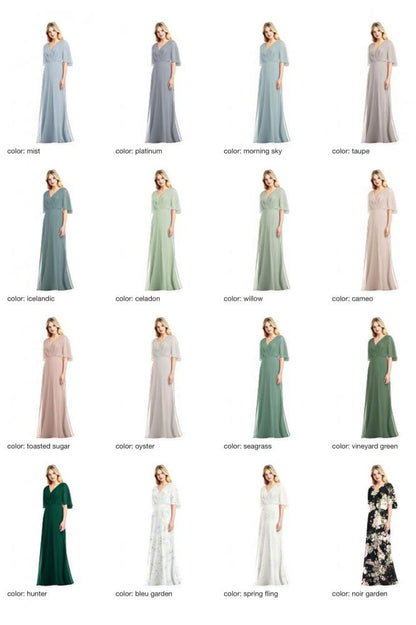 JP1037 Jenny Packham ジェニーパッカム ブライズメイド ロングドレス 79色 【結婚式 ブライズメイド アッシャー オーダーメイド】