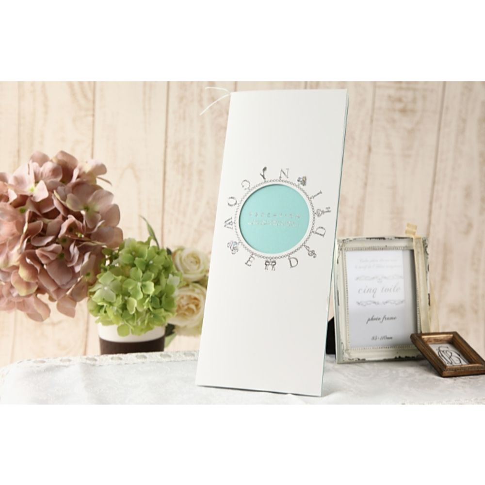 席次表A3サイズ ジュリエッタ プラチナ【結婚式 ペーパー 席次表】