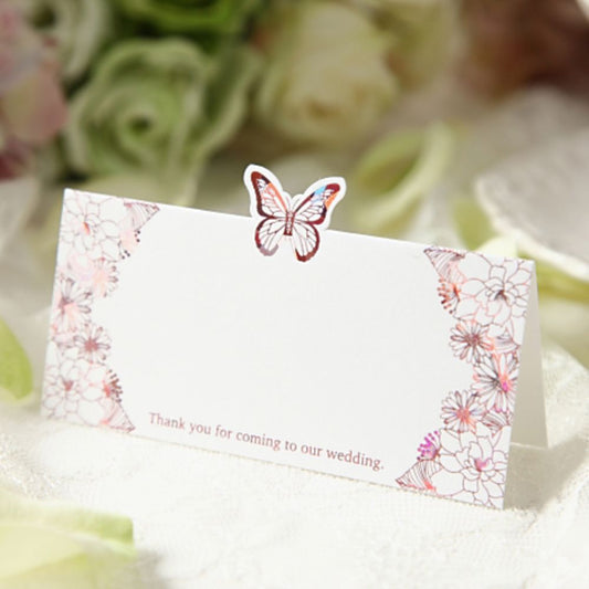 席札 カノン 6名様セット【結婚式 ペーパー 席札】