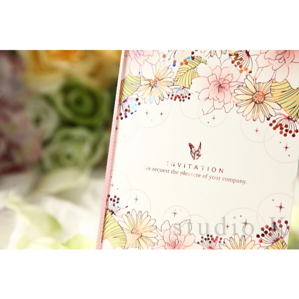 招待状セット カノン【結婚式 ペーパー 招待状】