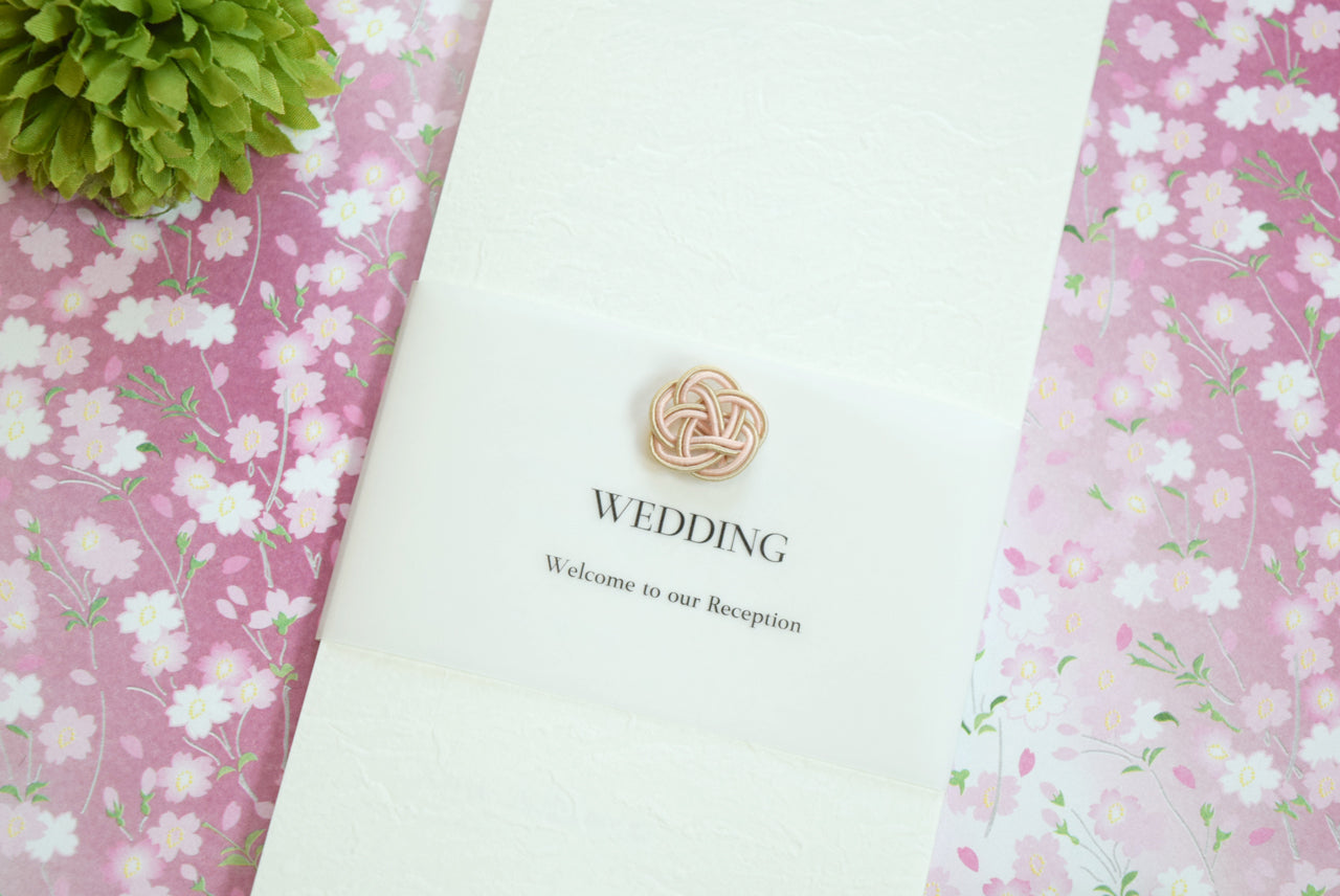 【結婚式 席次表 大人数専用】小春 白 (印刷込み)【結婚式 ペーパー 席次表】