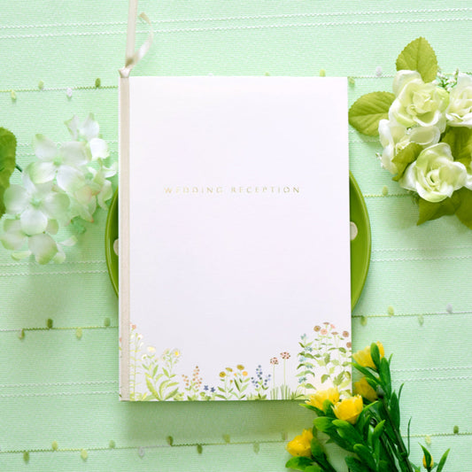 席順表 (印刷込み) 花ことば 結婚式 席順表【結婚式 ペーパー 席次表】