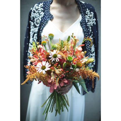 【オーダーメイド(画像参考・打ち合わせ可)】都内近郊お届け無料 生花ブーケ 【結婚式 フラワー 生花 ブーケ ブートニア オーダーメイド】