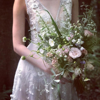 【オーダーメイド(画像参考・打ち合わせ可)】都内近郊お届け無料 生花ブーケ 【結婚式 フラワー 生花 ブーケ ブートニア オーダーメイド】