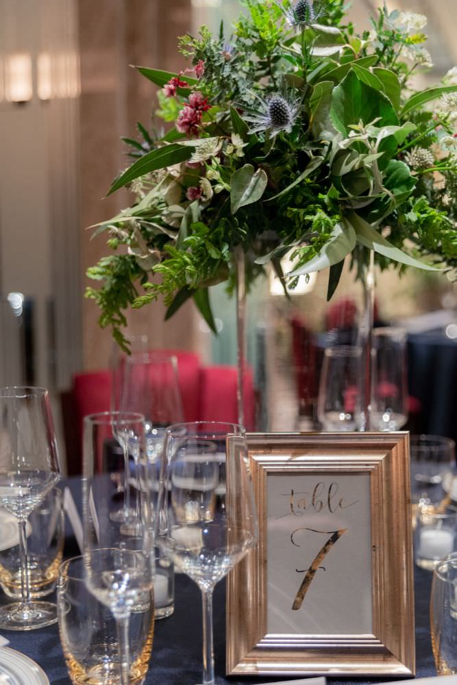 ゲストテーブル 【結婚式 フラワー 会場装花】