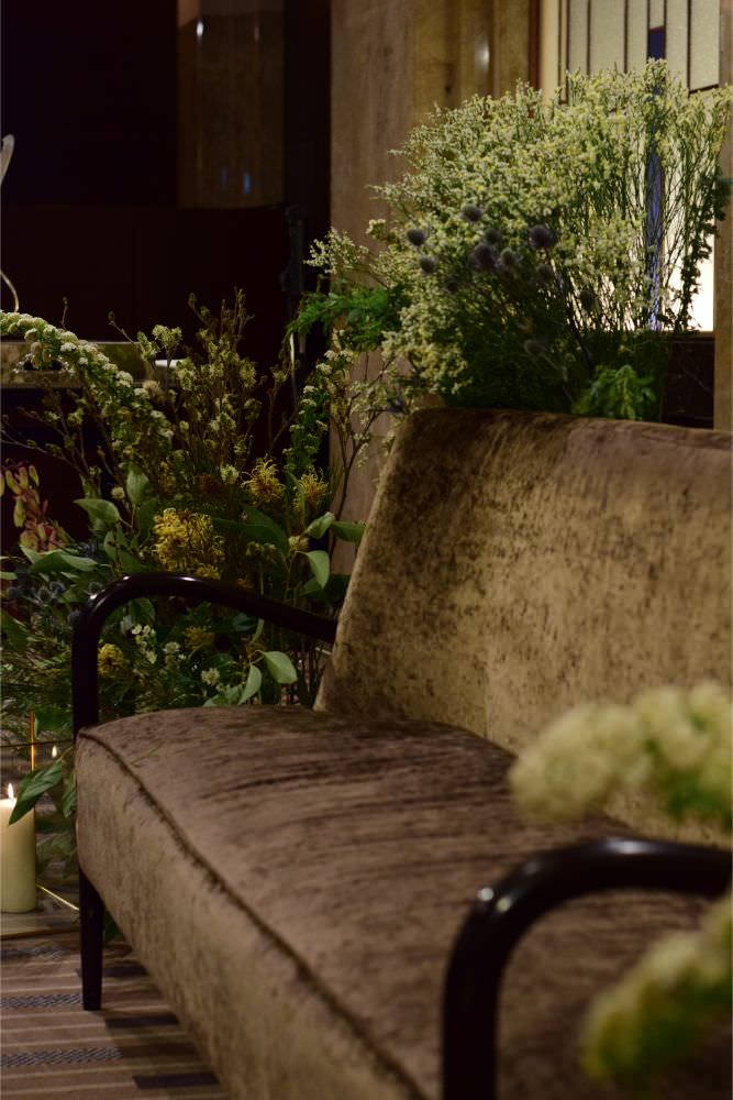 メイン ソファー周り装飾 【結婚式 フラワー 会場装花】