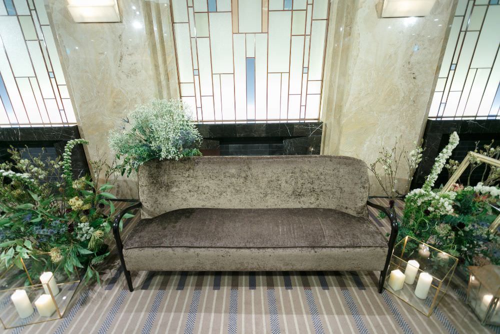 メイン ソファー周り装飾 【結婚式 フラワー 会場装花】