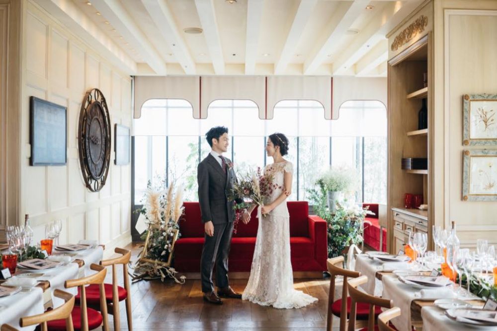 メイン ソファー周り装飾 【結婚式 フラワー 会場装花】