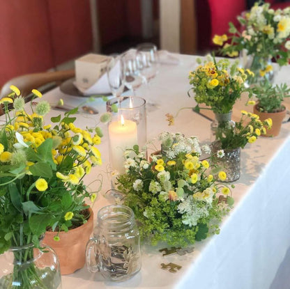 メインテーブル 【結婚式 フラワー 会場装花】