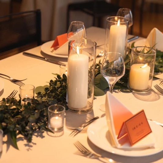 吸水スポンジ不使用のゲストテーブル装飾(short) 【結婚式 フラワー 会場装花】