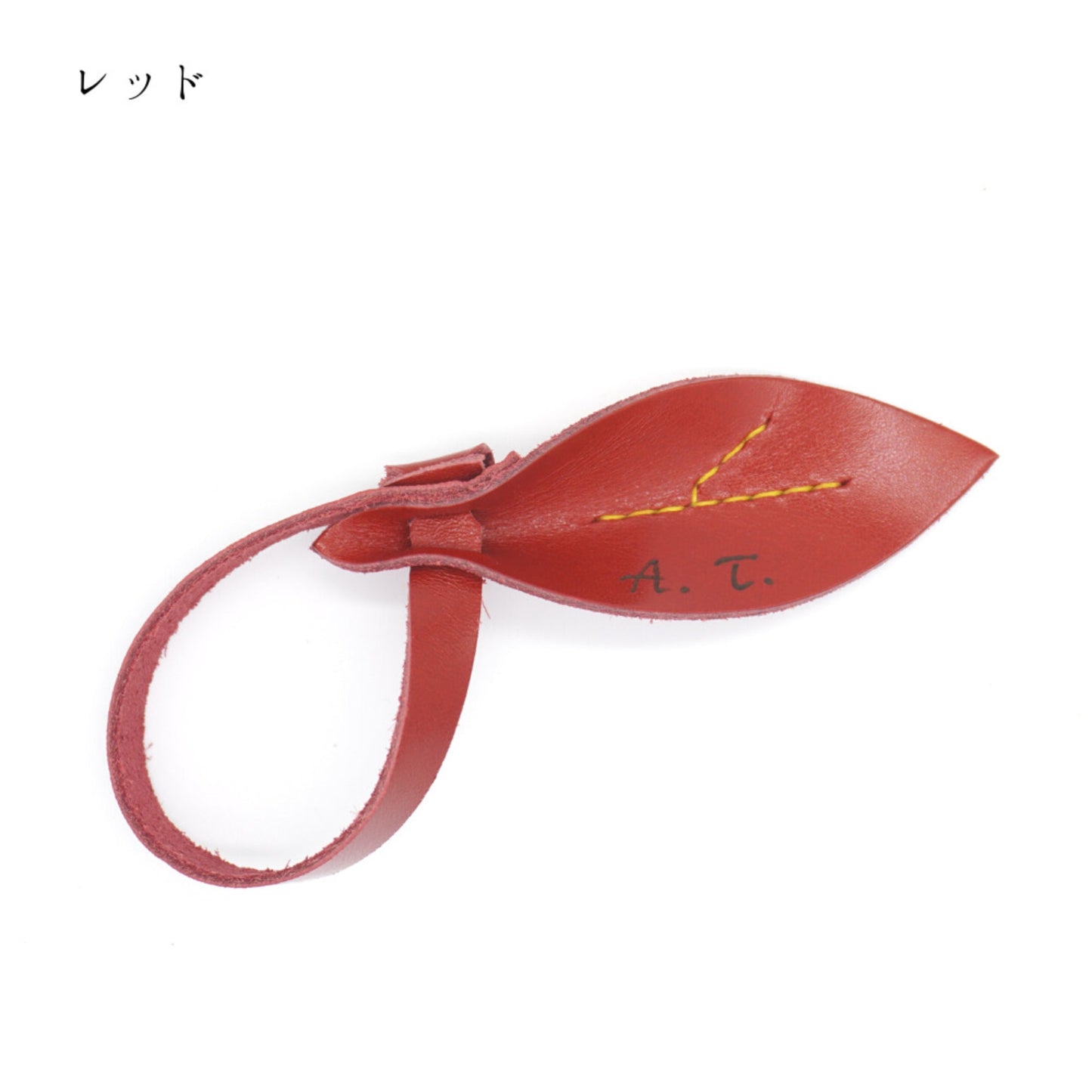 【結婚式 席札】レザーネームタグ “リーフ” CORDY限定【結婚式 ペーパー 席札】