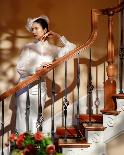 【オーダーレンタル】emeth parisウェディングドレス 【ウェディングドレス レンタル】