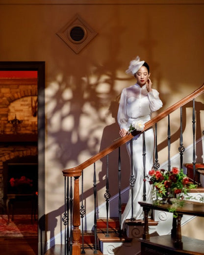 【オーダーレンタル】emeth parisウェディングドレス 【ウェディングドレス レンタル】