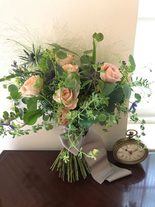 【生花】SIB bouquet natural / coloured 【結婚式 フラワー 生花 ブーケ ブートニア】