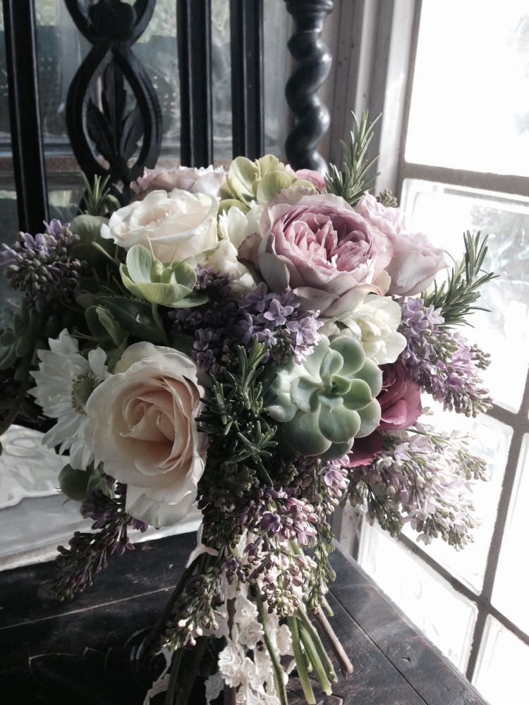 【生花】SIB bouquet natural / coloured 【結婚式 フラワー 生花 ブーケ ブートニア】