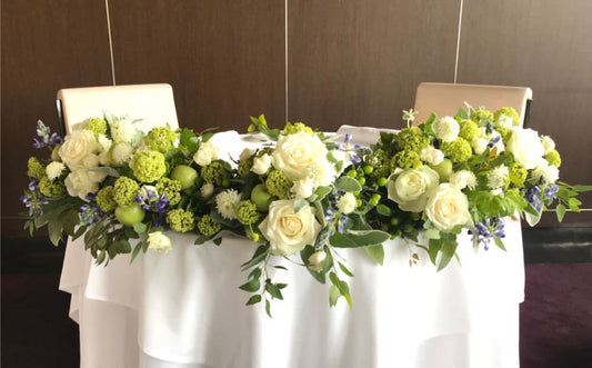 SIB wedding deco natural / メインテーブル 【結婚式 フラワー 会場装花】