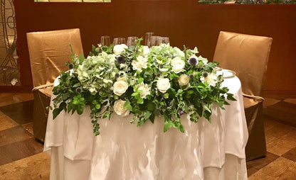 SIB wedding deco natural / メインテーブル 【結婚式 フラワー 会場装花】