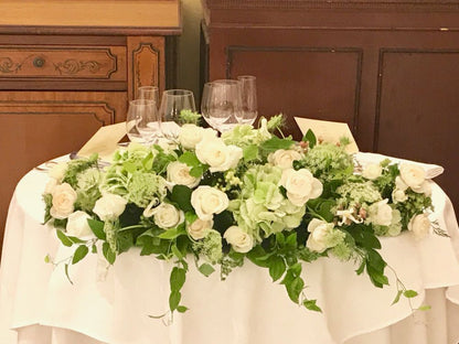 SIB wedding deco natural / メインテーブル 【結婚式 フラワー 会場装花】