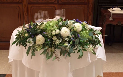 SIB wedding deco natural / メインテーブル 【結婚式 フラワー 会場装花】