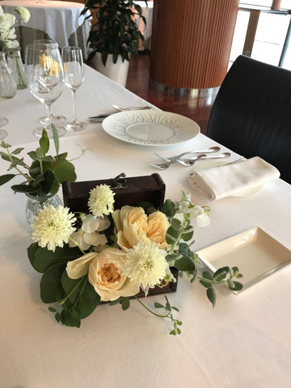 SIB wedding deco vintage / ゲストテーブル 【結婚式 フラワー 会場装花】