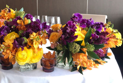 SIB wedding deco / メインテーブル 【結婚式 フラワー 会場装花】