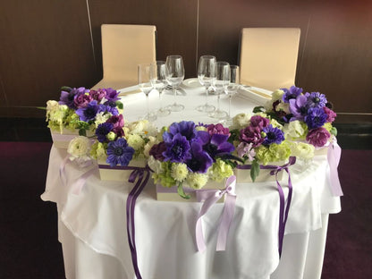 SIB wedding deco / メインテーブル 【結婚式 フラワー 会場装花】