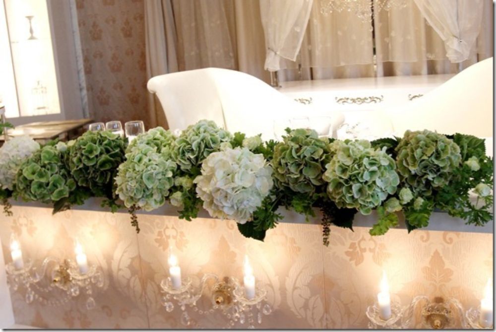 SIB wedding deco / メインテーブル 【結婚式 フラワー 会場装花】