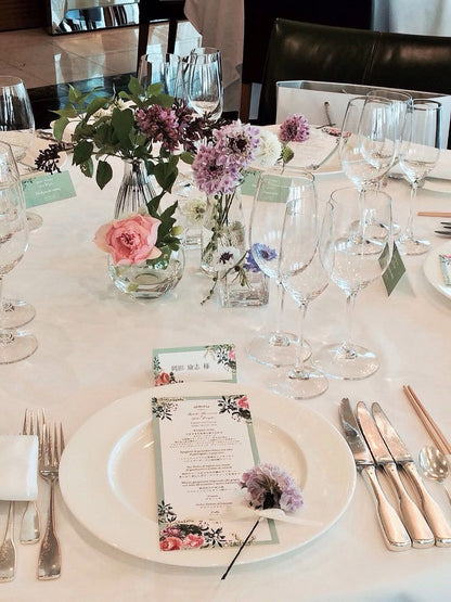 SIB wedding deco main / ゲストテーブル 【結婚式 フラワー 会場装花】