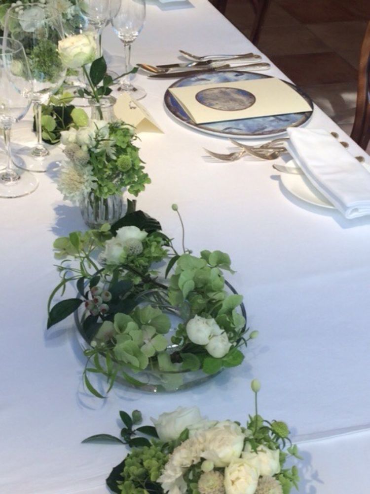SIB wedding deco / 流しテーブル 【結婚式 フラワー 会場装花