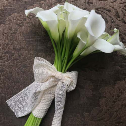 【生花】SIB bouquet/white X green　【結婚式　フラワー　生花　ブーケ　ブートニア】