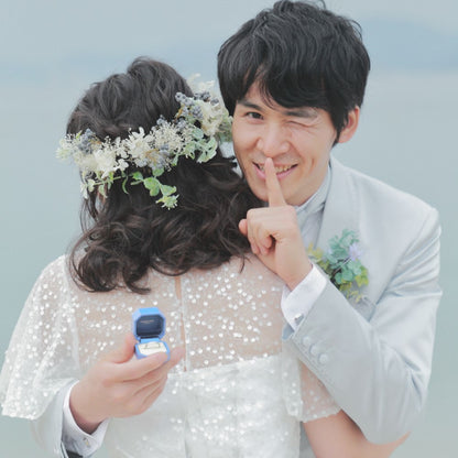 【挙式付】フォトウェディング　　　大阪府　りんくうマーブルビーチ　【結婚式　写真　フォトウェディング】