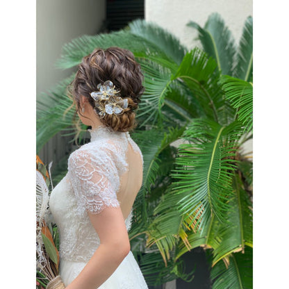 【洋装2着】スタンダードプラン《終日サポートで安心プラン》 【結婚式 ヘアメイク 新郎 新婦】