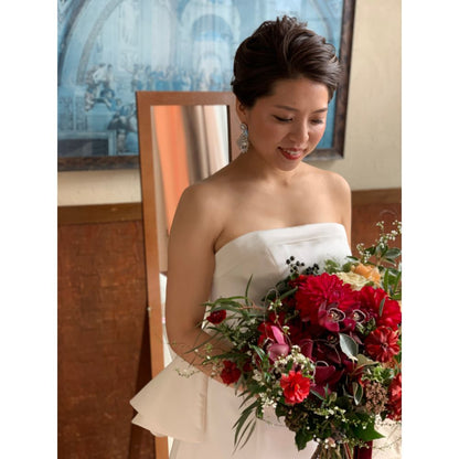 【洋装1着】カジュアルプラン《挙式のみ・カジュアルパーティーなど、パーティーOR挙式までのサポートがついたお手軽プラン》 【結婚式 ヘアメイク 新郎 新婦】